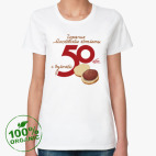 Женская футболка органик