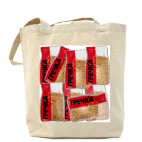 Холщовая сумка с гречкой