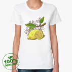 Женская футболка органик