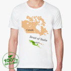 Мужская футболка органик