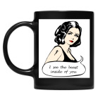 Кружка цветная UV-DTF