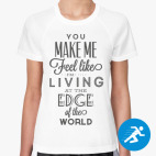 Женская спортивная футболка