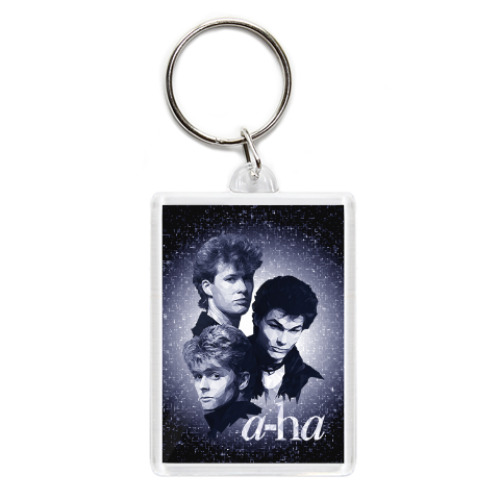 Брелок с принтом a-ha