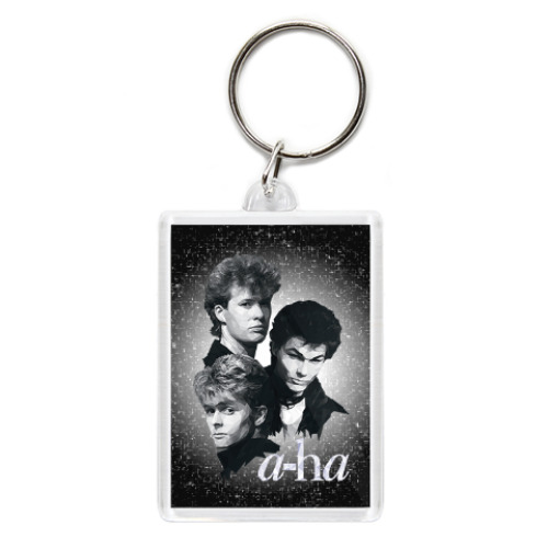 Брелок с принтом a-ha