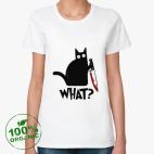 Женская футболка органик