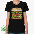 Женская футболка органик