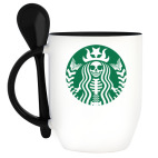 Кружка с ложкой