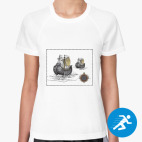 Женская спортивная футболка