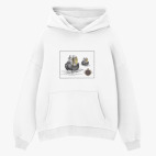 Толстовка худи оверсайз