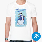 Мужская спортивная футболка