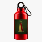 Металлическая бутылка 400 мл UV-DTF