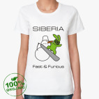 Женская футболка органик