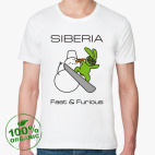 Мужская футболка органик