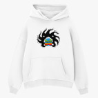 Толстовка худи оверсайз