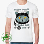 Мужская футболка органик