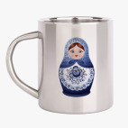 Кружка металлическая