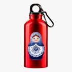 Металлическая бутылка 400 мл UV-DTF