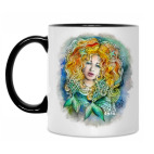 Кружка двухцветная