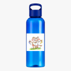 Прозрачная спортивная бутылка