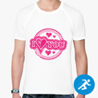 Мужская спортивная футболка