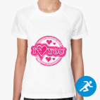Женская спортивная футболка