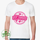 Мужская футболка органик