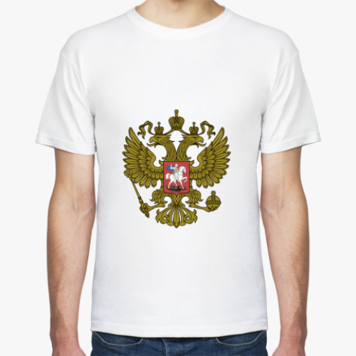 Футболка с принтом Герб РФ