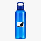 Прозрачная спортивная бутылка