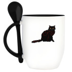 Кружка с ложкой