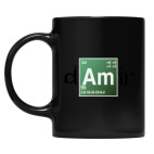 Кружка цветная UV-DTF