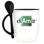 Кружка с ложкой