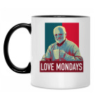 Кружка двухцветная