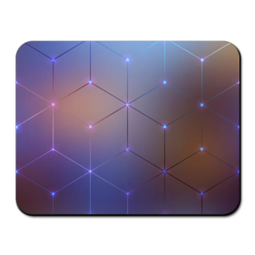 Коврик для мыши с принтом Техно