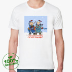 Мужская футболка органик