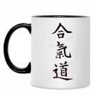 Кружка двухцветная