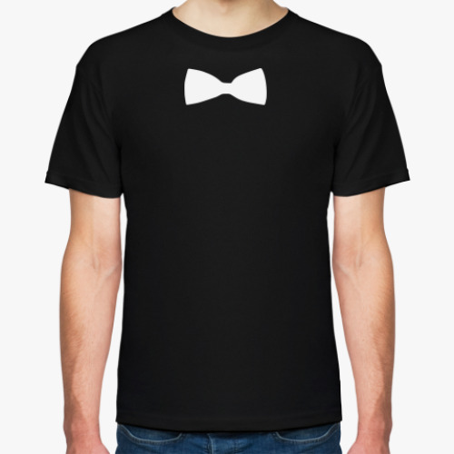 Футболка с принтом Галстук-бабочка
