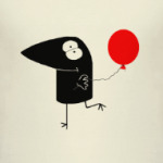 Воронёнок с воздушным шаром