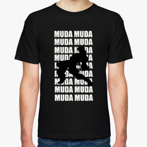 Футболка с принтом Dio - Muda Muda Muda