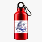 Металлическая бутылка 400 мл UV-DTF