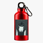 Металлическая бутылка 400 мл UV-DTF