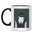 Кружка двухцветная