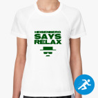 Женская спортивная футболка