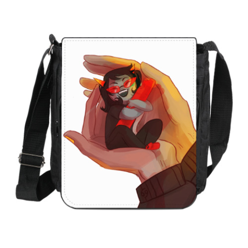 Сумка на плечо (мини-планшет) с принтом Терези Пайроп Хоумстак | Terezi Pyrope Homestuck