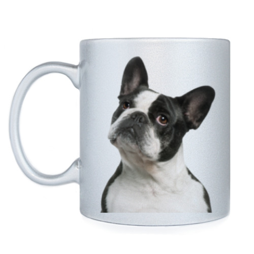 Кружка с принтом Французский бульдог
