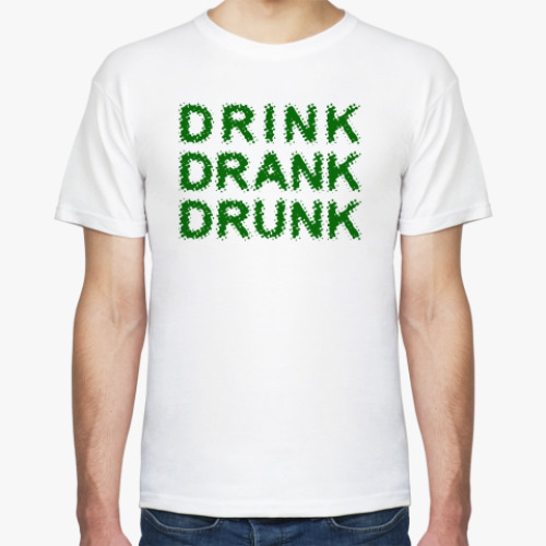 Футболка с принтом Drink