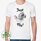 Мужская футболка органик