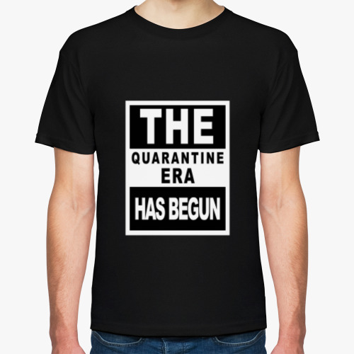 Футболка с принтом Эра карантина