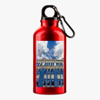 Металлическая бутылка 400 мл UV-DTF