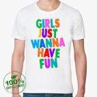 Мужская футболка органик