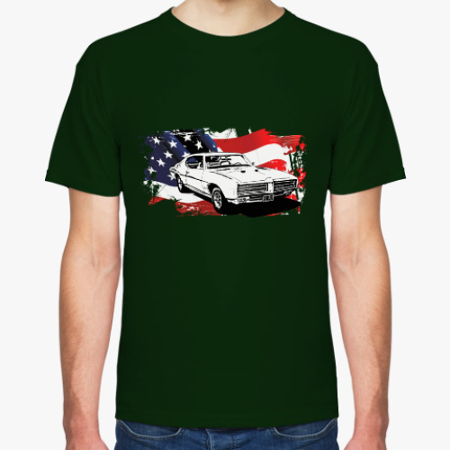 Футболка с принтом American Muscle